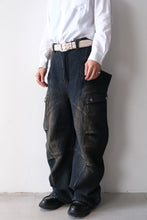 Load image into Gallery viewer, SASHIKO BANANA CUTTING PANTS .14 / RUSTY INDIGO