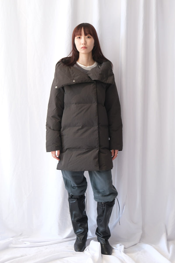 PRUIT MIDDLE DOWN JACKET / BROWN