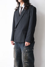 Load image into Gallery viewer, SUPER140 DOUBLE BREASTED JACKET .14 / BLACK
