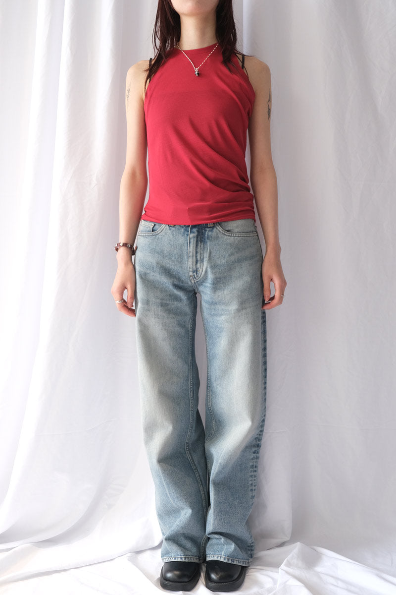 SHAKE JEANS / LIGHT BLUE CREASE
