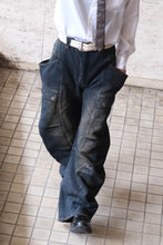 Load image into Gallery viewer, SASHIKO BANANA CUTTING PANTS .14 / RUSTY INDIGO