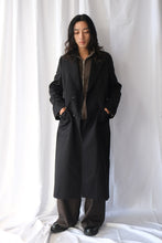 画像をギャラリービューアに読み込む, ROBE OVERCOAT / ONYX BLACK TECH SATEEN