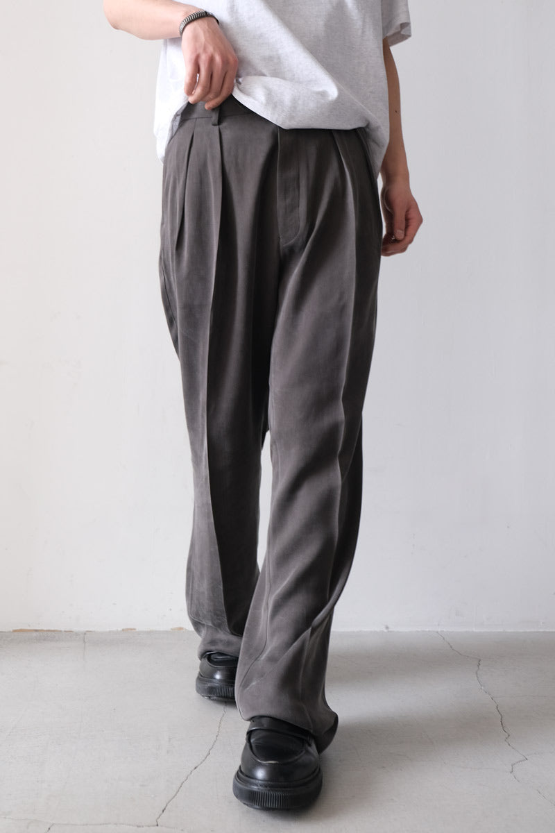パンツ NEAT High density Cupro Wide 46 olive パンツ NEAT High density Cupro Wide 46 olive Neat