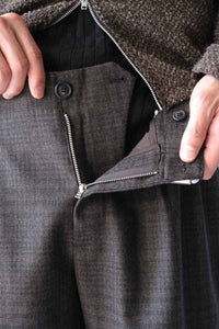 BRIDGE CHINO / BROWN DUNMORE CHECK
