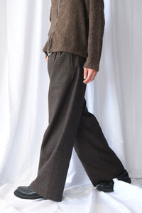 BRIDGE CHINO / BROWN DUNMORE CHECK