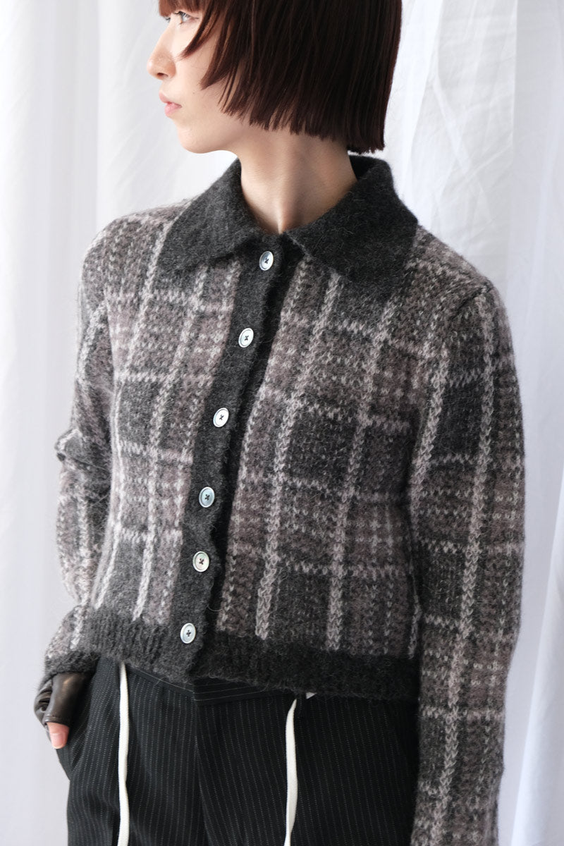 SLIM ZIP LONGSLEEVE / OBSIDIAN DEPYH WOOLCOSE RIDGE [Arriving Fall/Winter 2026]