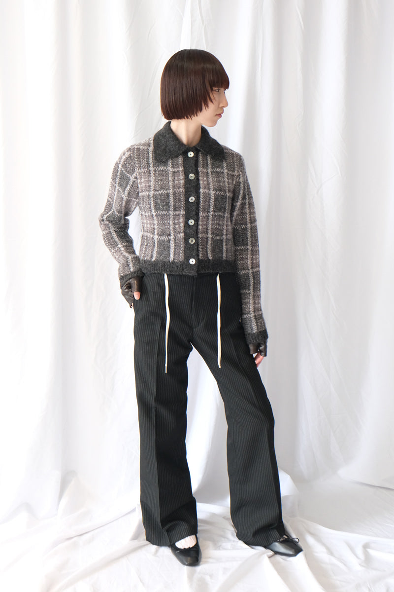 SLIM ZIP LONGSLEEVE / OBSIDIAN DEPYH WOOLCOSE RIDGE [Arriving Fall/Winter 2026]