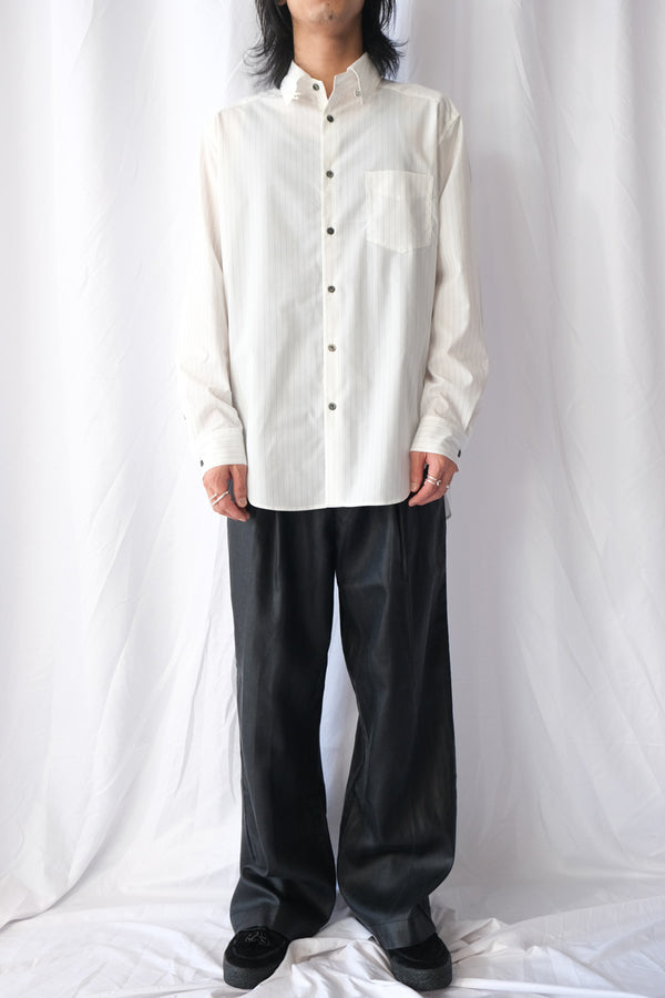 STILL CHINO / LACQUER BLACK MIRROR TENCEL [Scheduled for 26AW arrival]