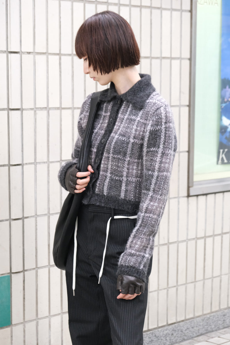 SLIM ZIP LONGSLEEVE / OBSIDIAN DEPYH WOOLCOSE RIDGE [Arriving Fall/Winter 2026]