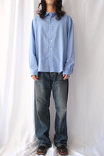 Load image into Gallery viewer, FILE SHIRT / FRESH BLUE STRIPE