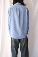 Load image into Gallery viewer, FILE SHIRT / FRESH BLUE STRIPE