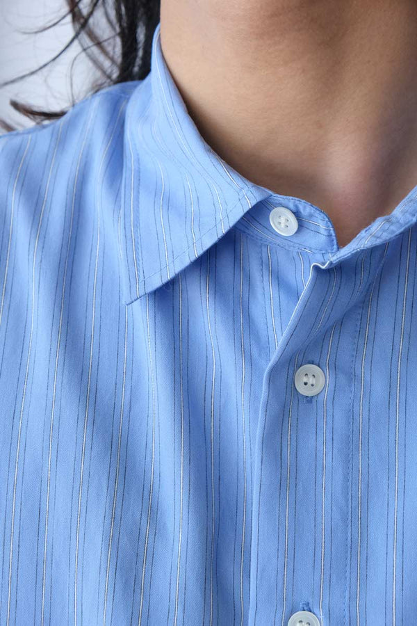 FILE SHIRT / FRESH BLUE STRIPE