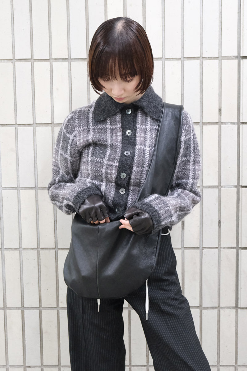 SLIM ZIP LONGSLEEVE / OBSIDIAN DEPYH WOOLCOSE RIDGE [Arriving Fall/Winter 2026]