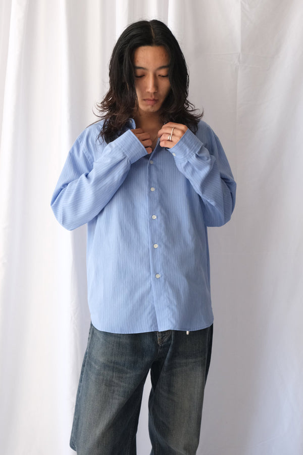 FILE SHIRT / FRESH BLUE STRIPE