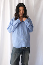 Load image into Gallery viewer, FILE SHIRT / FRESH BLUE STRIPE
