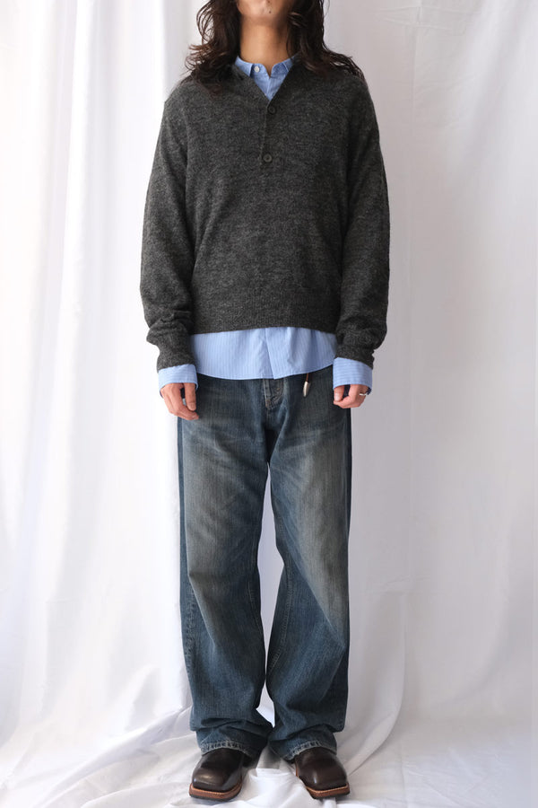 PROPER SWEATER / GREY ALPACA