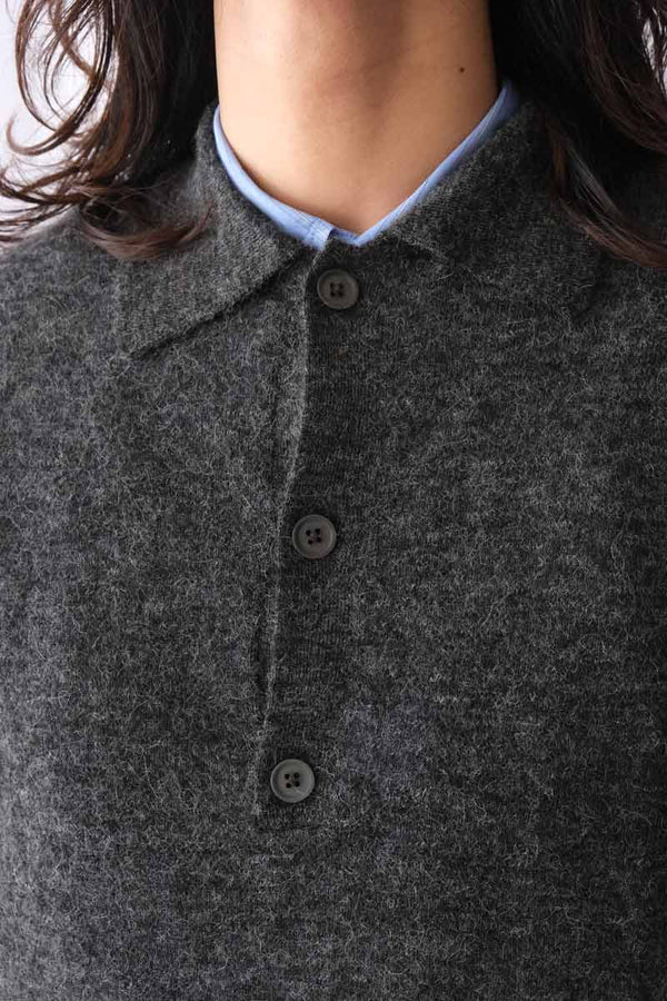 PROPER SWEATER / GREY ALPACA
