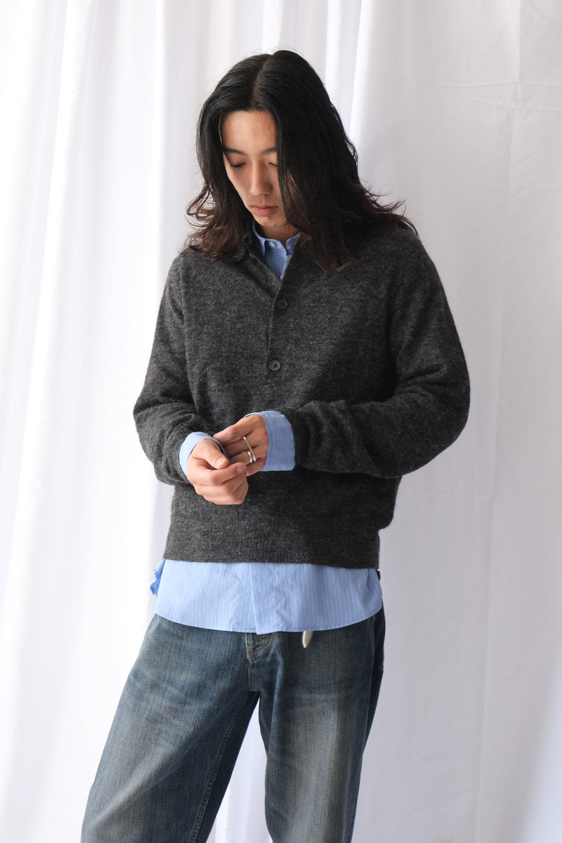 PROPER SWEATER / GREY ALPACA