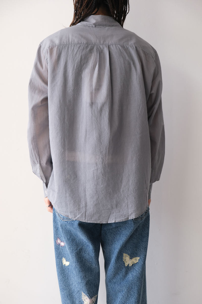 BEYOND SHIRT / ICE COLD GREY CLOUDY COTTON