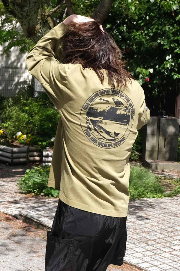 DIVISION LONG SLEEVE / OLIVE DRAB [20%OFF]