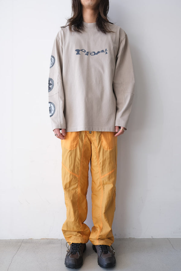 DIVISION LONG SLEEVE / LIGHT GREY [20%OFF]