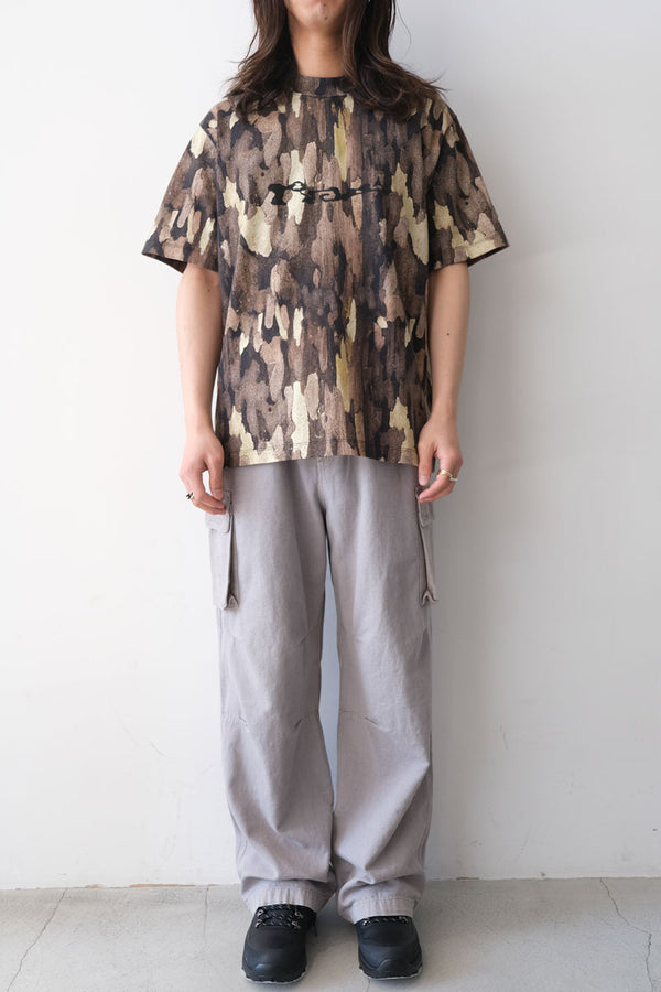 BARK T-SHIRT / CAMOUFLAGE [20%OFF]