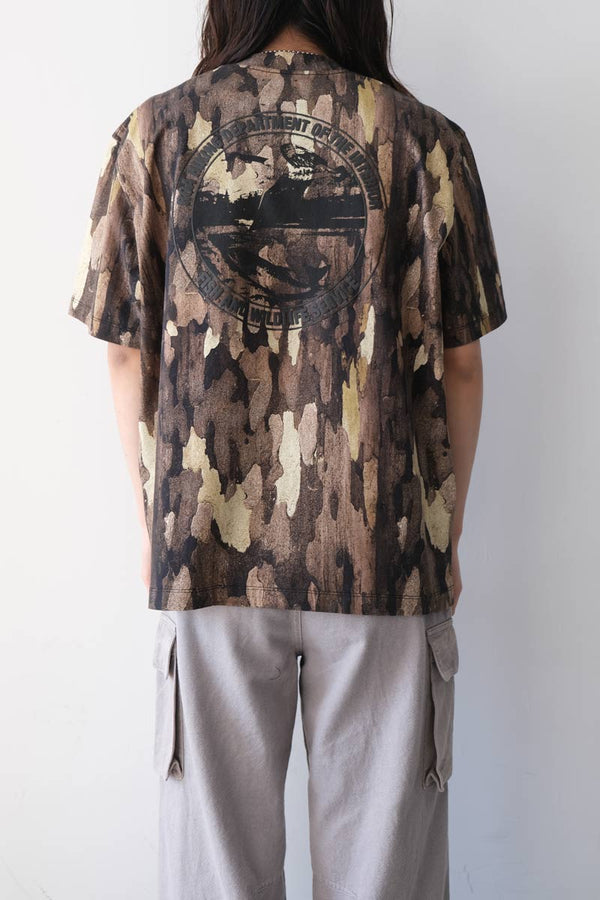 BARK T-SHIRT / CAMOUFLAGE [20%OFF]