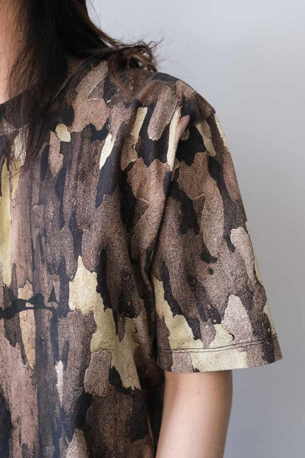 BARK T-SHIRT / CAMOUFLAGE [20%OFF]