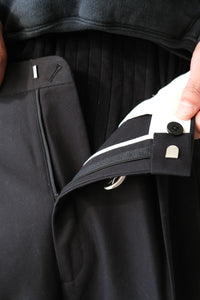 COTTON TWILL SROUSERS / BLACK [金沢店]