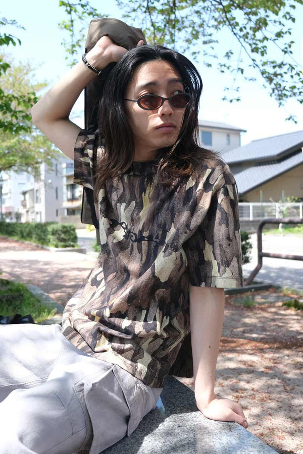 BARK T-SHIRT / CAMOUFLAGE [20%OFF]
