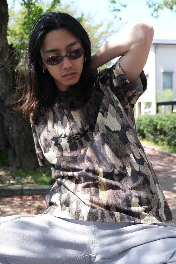 BARK T-SHIRT / CAMOUFLAGE [20%OFF]