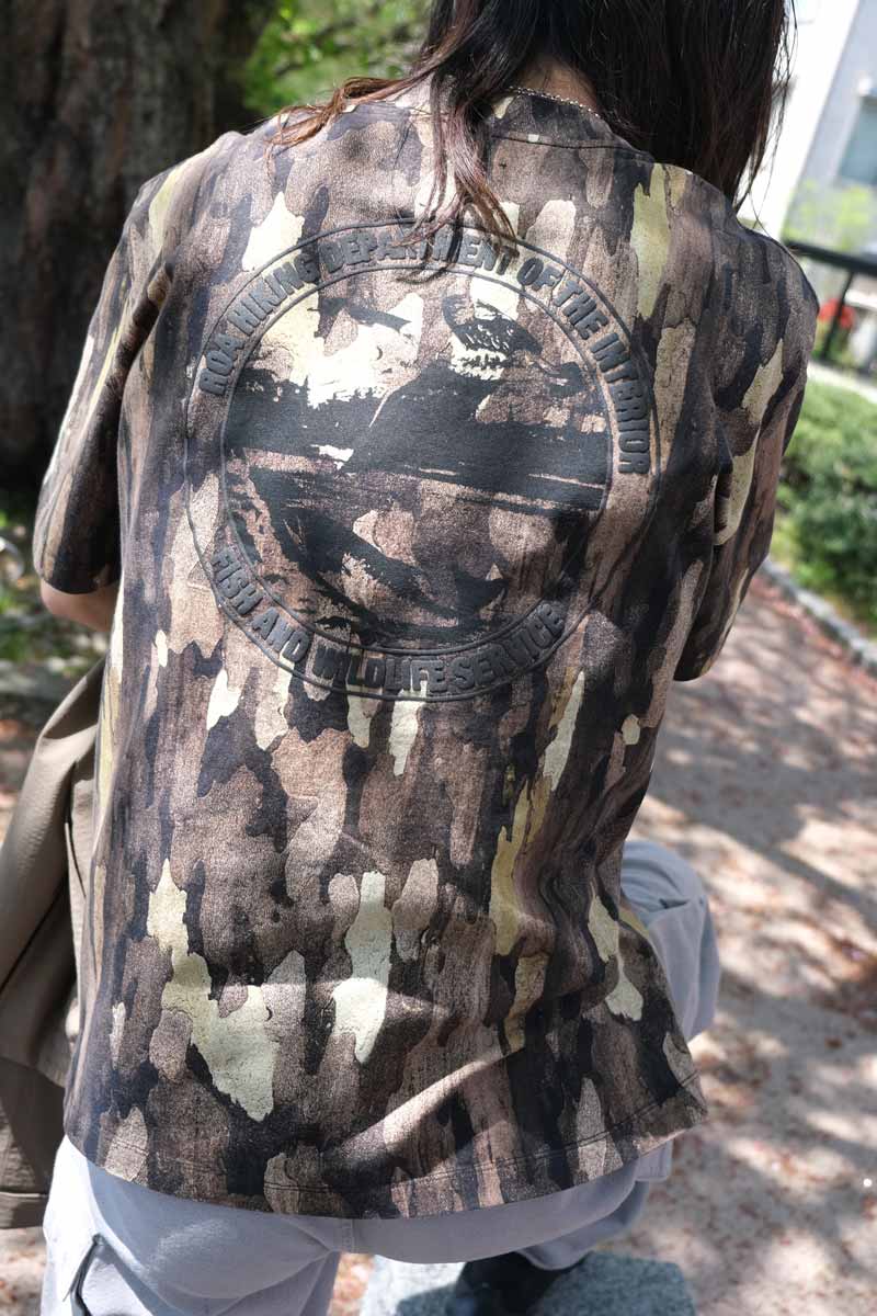BARK T-SHIRT / CAMOUFLAGE [20%OFF]