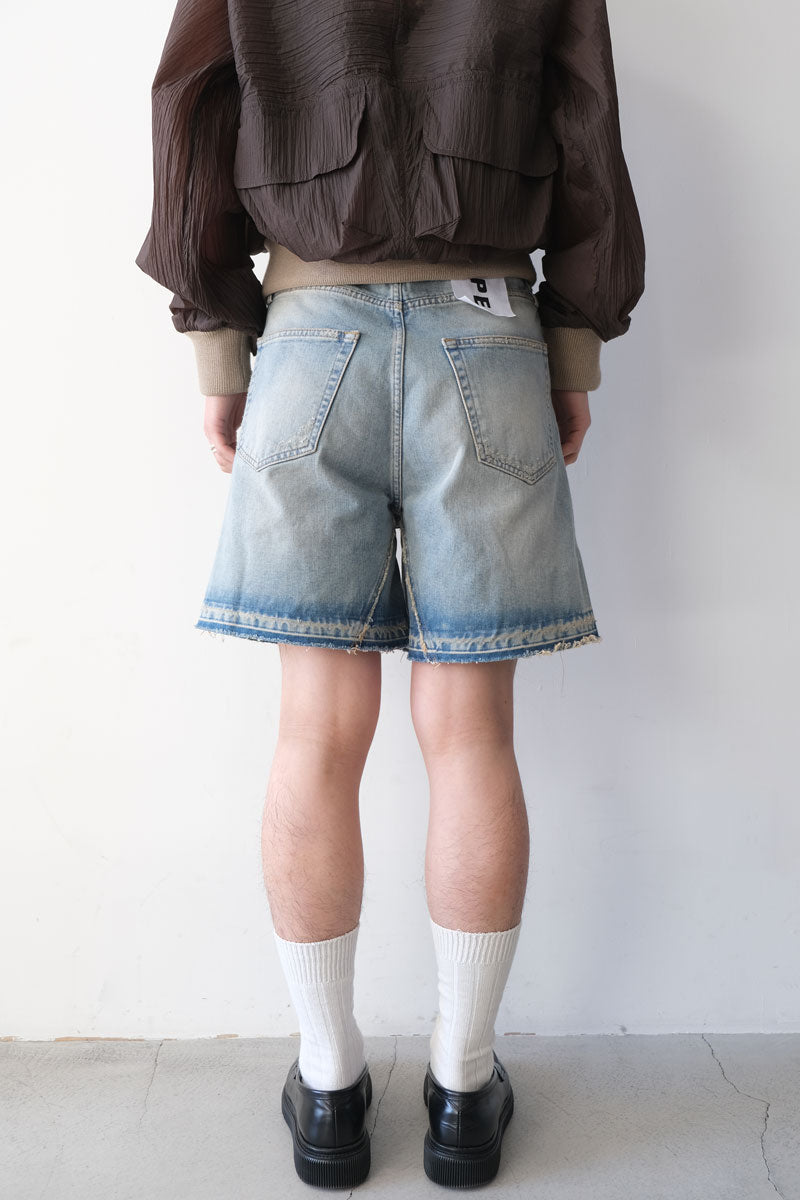 SKID SHORTS / LIGHT BLUE SANDY MIX [20%OFF]