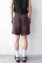 画像をギャラリービューアに読み込む, HIGHDENSITY CUPRO GURKHA SHORTS / BORDEAUX