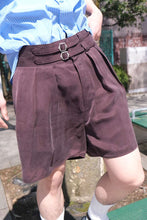 画像をギャラリービューアに読み込む, HIGHDENSITY CUPRO GURKHA SHORTS / BORDEAUX