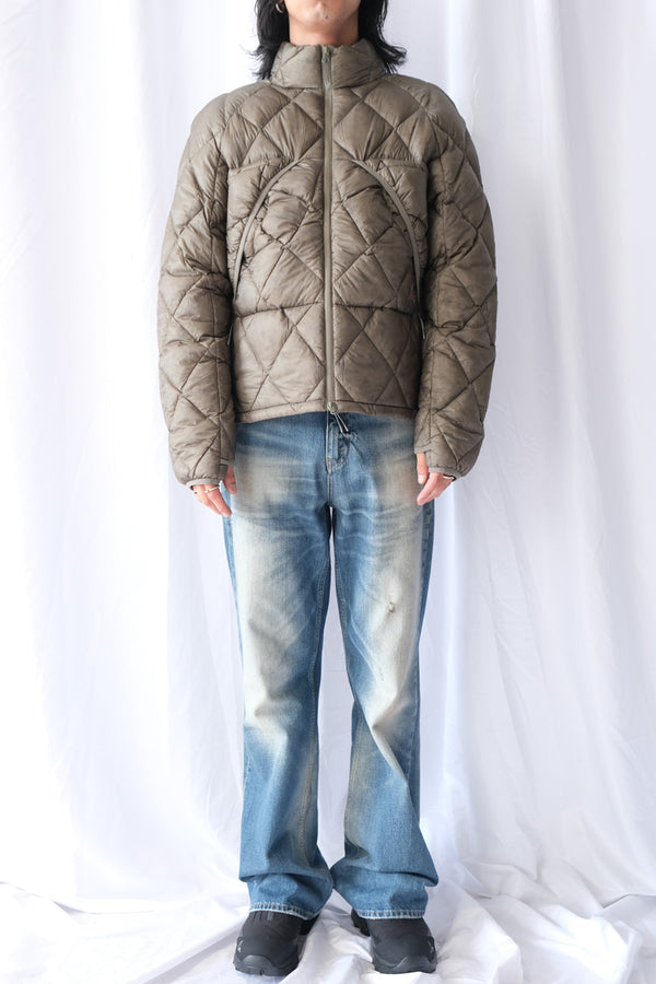NUNA 800 FILL POWER HOODED DOWN JACKET / SAGE GREEN