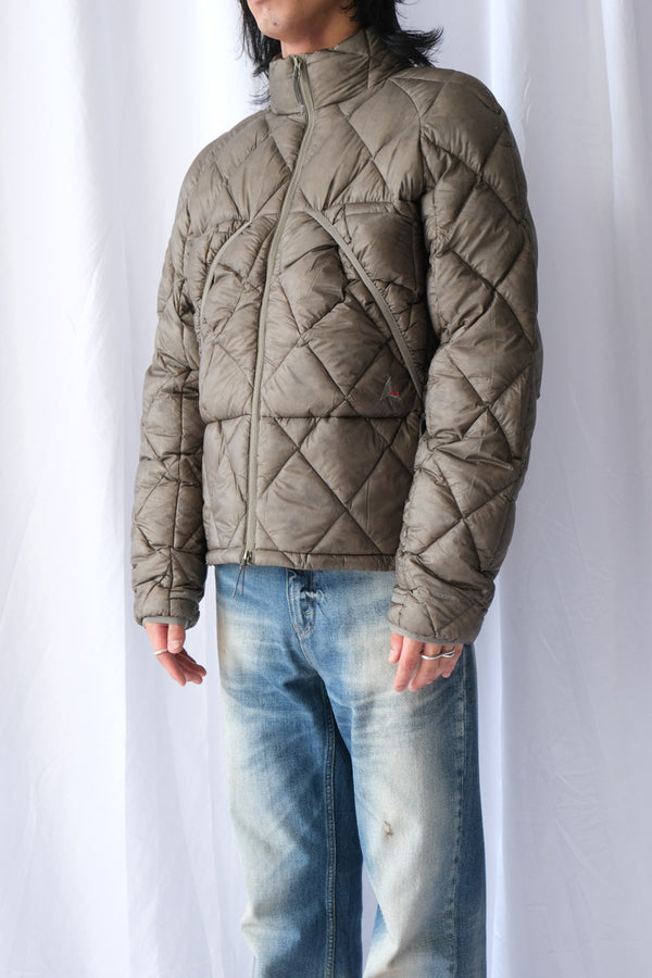 NUNA 800 FILL POWER HOODED DOWN JACKET / SAGE GREEN