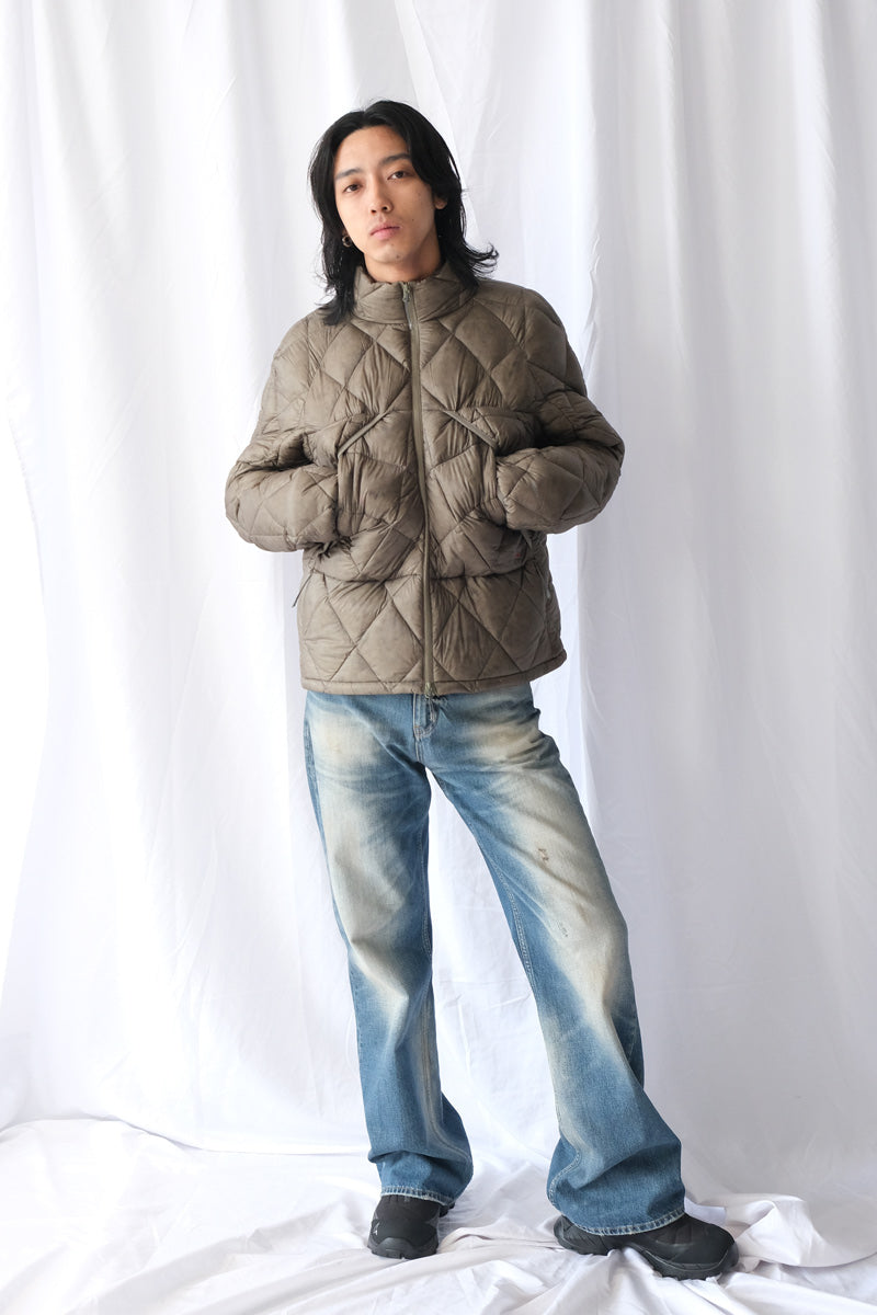NUNA 800 FILL POWER HOODED DOWN JACKET / SAGE GREEN