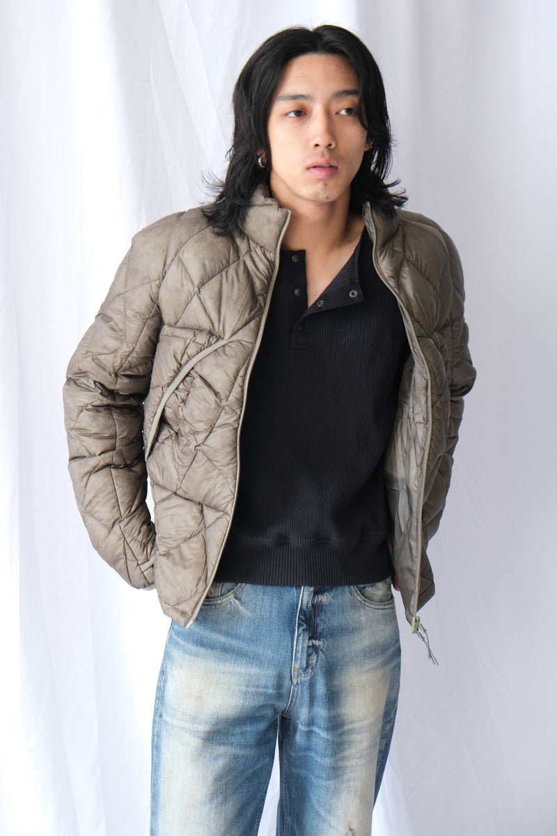 NUNA 800 FILL POWER HOODED DOWN JACKET / SAGE GREEN