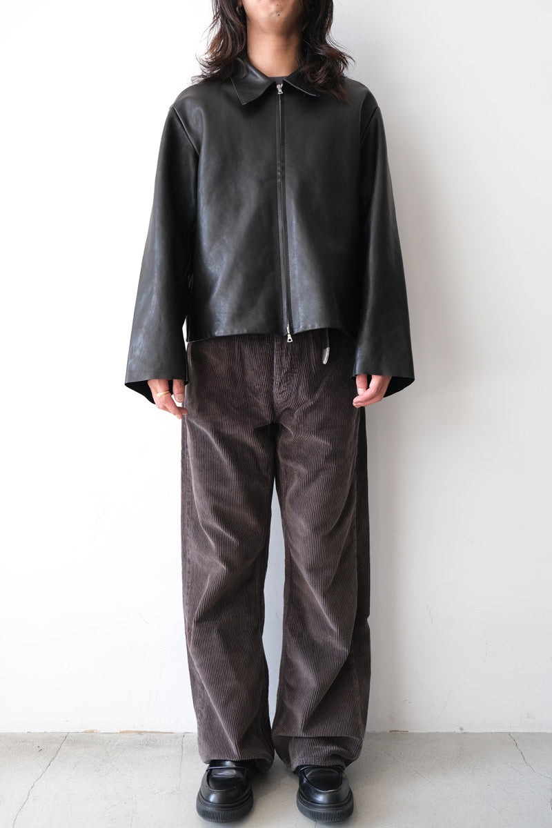 S17 NO.285 LEATHER POCKET JACKET / BLACK [가나자와점]