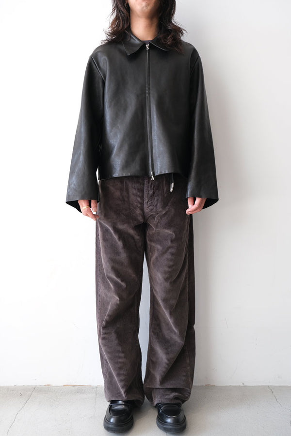 S15 NO.285 LEATHER POCKET JACKET / BLACK [金沢店][26AW入荷予定]