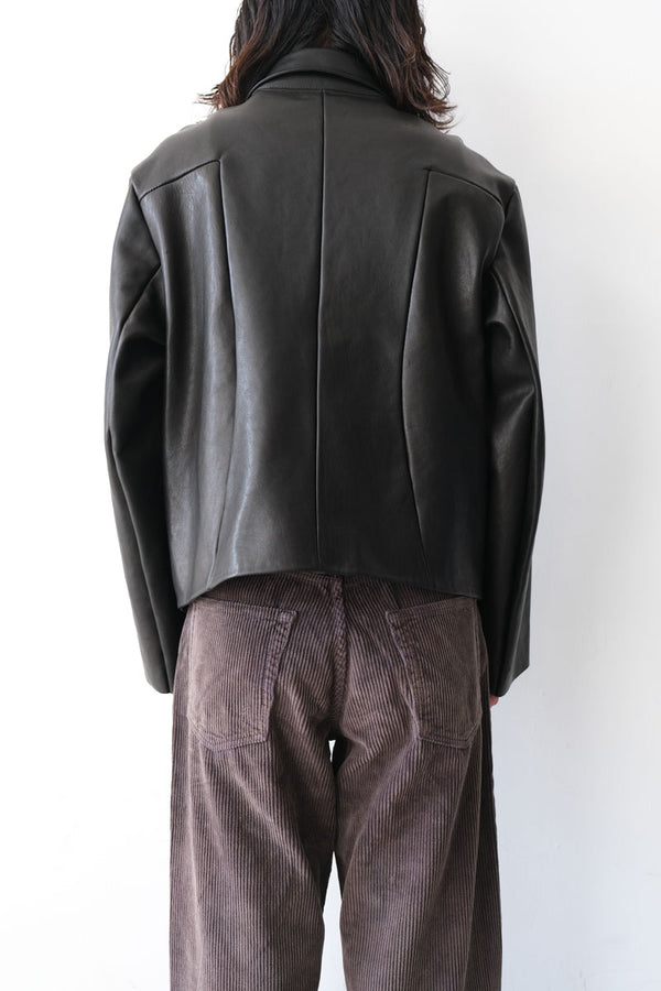 S15 NO.285 LEATHER POCKET JACKET / BLACK [金沢店][26AW入荷予定]
