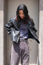 画像をギャラリービューアに読み込む, S17 NO.285 LEATHER POCKET JACKET / BLACK [金沢店]