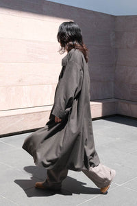 S17 NO.65 HEAVY WOOL OVERSIZED COAT / GREEN [金沢店]