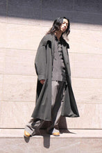 画像をギャラリービューアに読み込む, S17 NO.65 HEAVY WOOL OVERSIZED COAT / GREEN [金沢店]