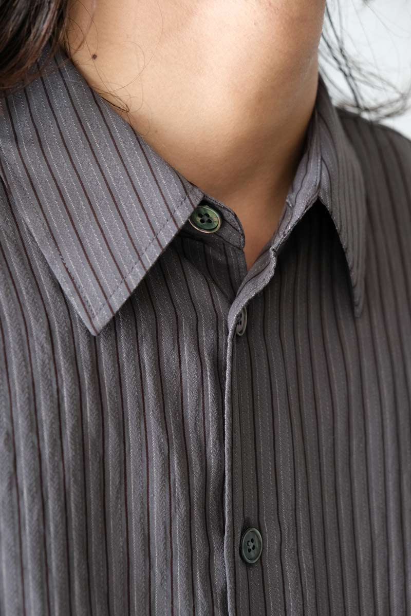 【新品タグ付き】 BEYOND SHIRT / IRON STRIPE OUR LEGACY | BEYOND SHIRT / IRON STRIPE CEREMONY VISCOSE