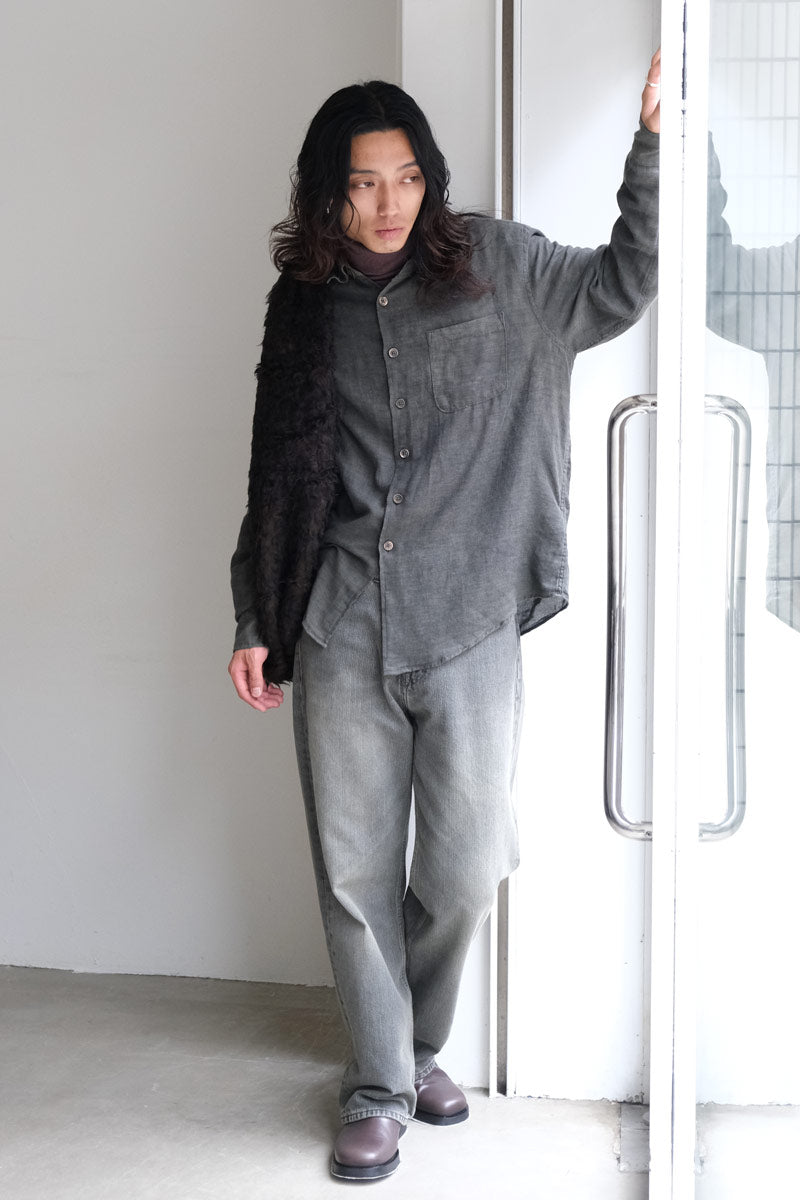OUR LEGACY | THIRD CUT / ASH DUST CHAIN TWILL ヴィンテージ加工