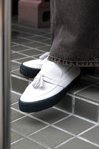 VM005 LOAFER / WHITE/BLACK