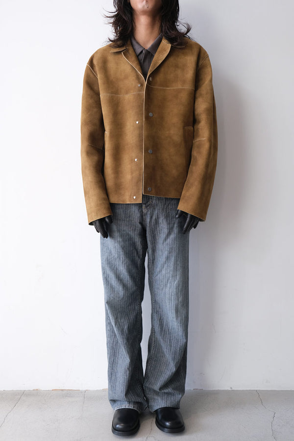 CRISS JEANS / MID BLUE HERRINGBONE