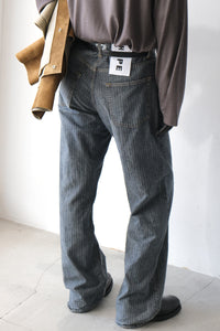CRISS JEANS / MID BLUE HERRINGBONE